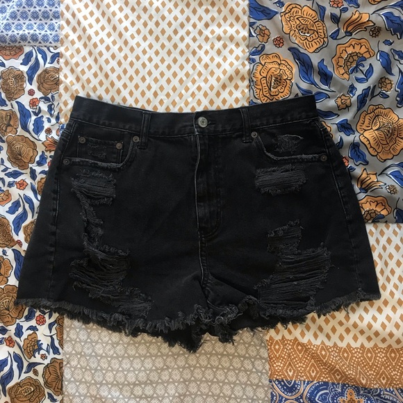 high waisted shorts size 20